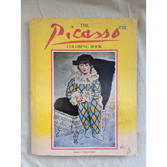 Vtg 1966 THE PICASSO COLORING BOOK; Paintings Rendered in Line by Joseph Solman - Picture 2 of 7